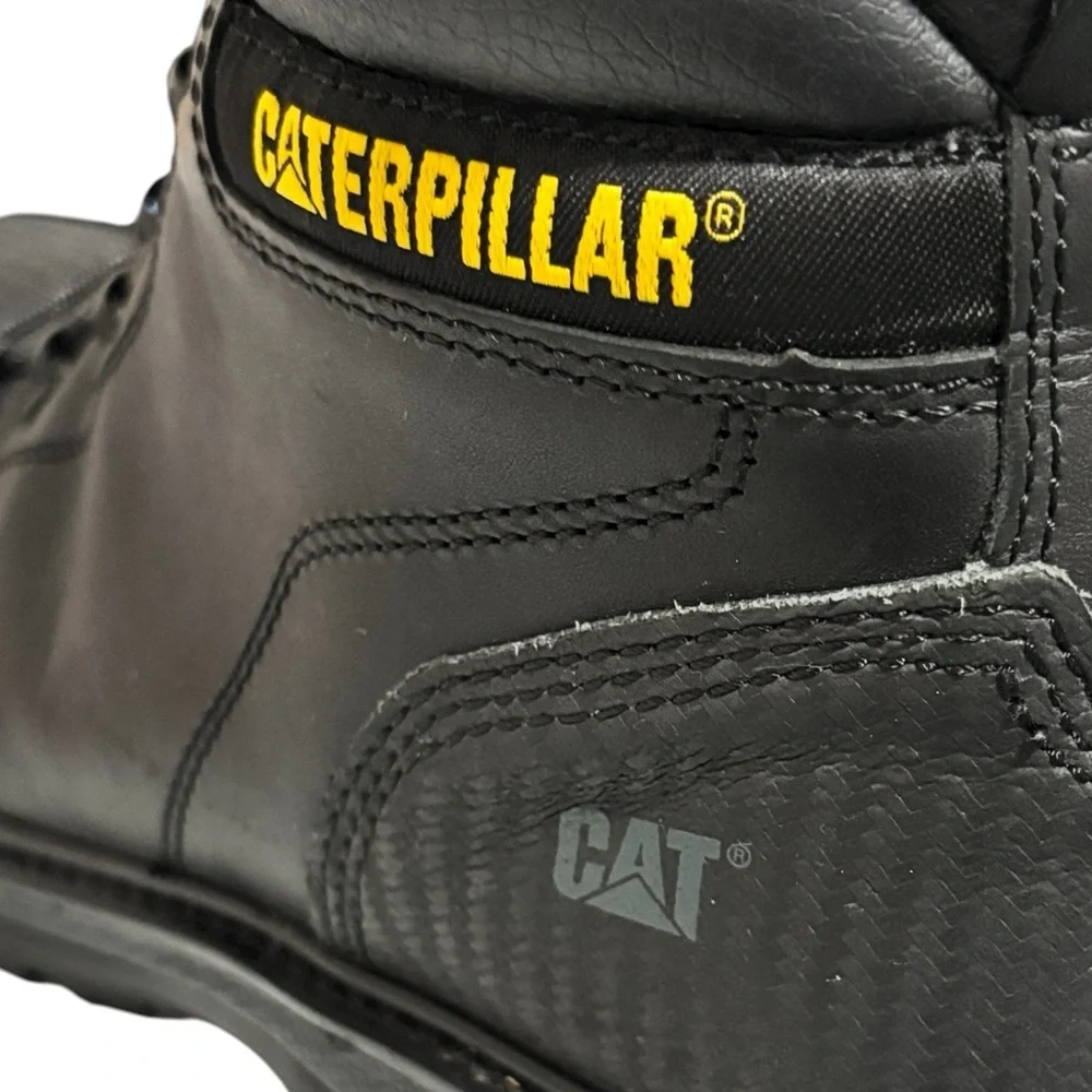 CATERPILLAR - SIZE 13 - EXCELLENT CONDITION STEEL TOE HEAVY DUTY WORK‎ BOOTS S5